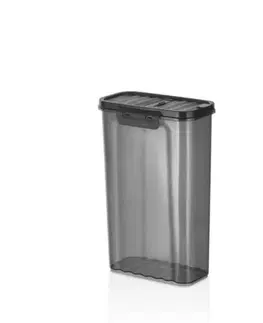Dózy na potraviny Kinekus Dóza na sypké potraviny plastová, 2,5l, otváracie veko, Qlife