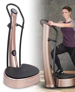 Vibromasážne stroje VibroGym inSPORTline Lotos hnedá