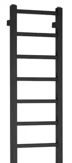 Radiátory do kúpeľne SAPHO - METRO LIGHT vykurovacie teleso 300x1500 čierna mat IR446TB