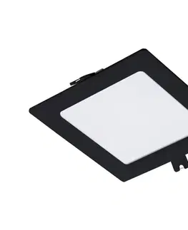 Svietidlá Rabalux 71229 - LED Podhľadové svietidlo SHAUN LED/6W/230V 12x12 cm čierna 71229