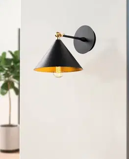 Nástenné svetlá Nástenná lampa Berceste - 185BLACK-A