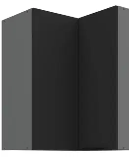 Kuchynské skrinky visiace Kuchynská skrinka Aria-Bl/Ant Anti Fingerprint 60x60 Gn-72 2f (90°)