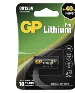 Batérie primárne GP Batéria GP CR123A 3V 1400MAH 0641501