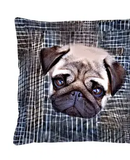 Doplnky do detskej izby MOPS dekoračný vankúšik 40x40