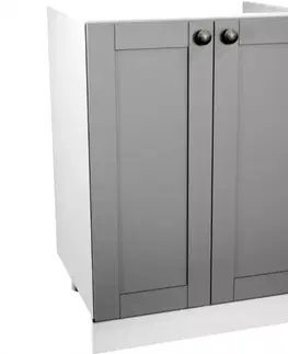 Kuchynské skrinky stojace Kuchynská skrinka Linea D60Z grey
