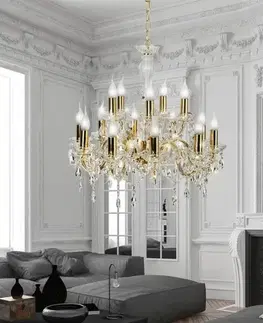Svietidlá Závesná lampa MARIA 15xE14 luster Candellux