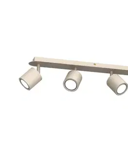 Svietidlá  Bodové svietidlo DEMIA 4xGU10/8W/230V béžová 9256