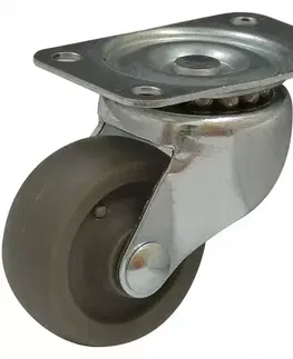 Príslušenstvo k nábytku Nábytkové koleso kaučukové 32 mm/12 kg otočne