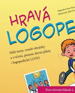 Učebnice a príručky Hravá logopedie - Ivana Novotná