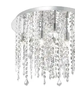 Svietidlá Ideal Lux - LED Krištáľové stropné svietidlo ROYAL 8xG9/3W/230V pr. 40 cm 052991