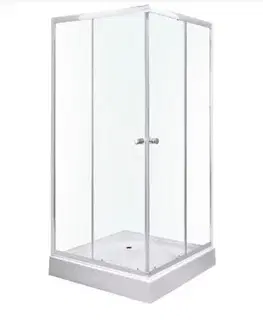 Sprchovacie kúty KERRA - Kabína sprchová Olga SQ 80 (s vaničkou) 5907548113382