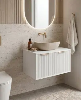 Kúpeľňový nábytok REA - Kúpeľňová skrinka pod umývadlo Core 60cm White REA-M0400