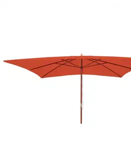Slnečníky Záhradný slnečník 3x4 m