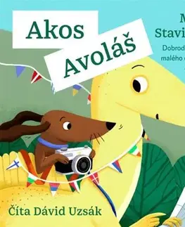 Dobrodružstvo, napätie, western Wisteria Books Akos Avoláš - audiokniha na CD