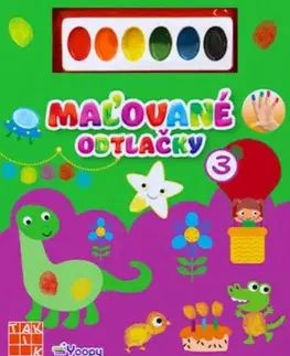 Pre deti a mládež - ostatné Maľované odtlačky 3 - Kolektív autorov