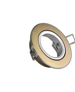 Svietidlá  Podhľadové svietidlo EAST OPAL 1xGU10/8W/230V pr. 8,5 cm zlatá 301574