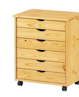 Písacie a PC stoly Kontajner 6 zásuviek 393