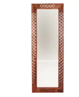 Zrkadlá Zrkadlo Mira 60x170 indický masív palisander