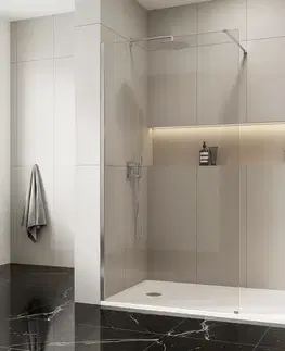 Sprchové dvere REA/S - Sprchová zástena Flexi Transparent / Chrome 100 KPL-K99062