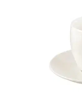 Hrnčeky a šálky Kinekus Šálka na capuccino CREMA s tanierikom