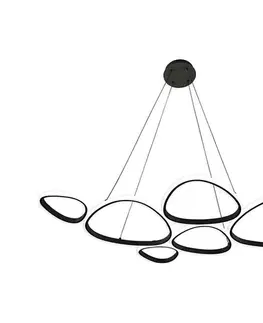 Svietidlá  LED luster na lanku PETRA LED/58W/230V 4000K čierny 334053