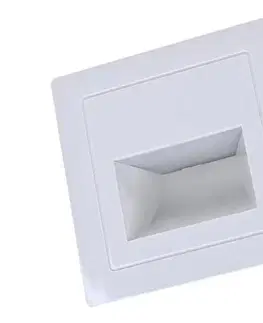 LED osvetlenie Bohemia-Design LED schodiskové svietidlo LED/3W/230V 3000K biela NASB3