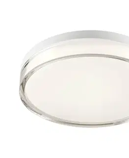 Svietidlá Redo 01-3732 - LED Stropné svietidlo FRISBI LED/18W/230V 3000/4000K IP44 biela 01-3732