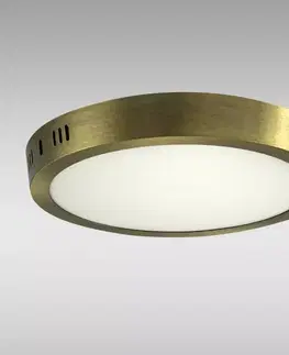 LED stropnice Stropnica LED RING 24W 4200K okrúhla satén