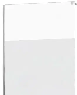 Sprchovacie kúty MEXEN - KIOTO walk-in 120x200 cm 8mm transparent-dekor samostatné sklo 800-120-000-00-35