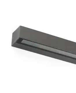 LED osvetlenie FARO Barcelona FARO 71904 - LED vonkajšie nástenné svietidlo DORO 2xLED/10W/230V IP65 antracit 71904