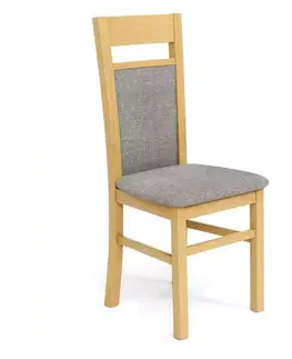 Čalúnené stoličky Stolička Gerard 2 drevo/tkanina dub/inari 91 46x52x96