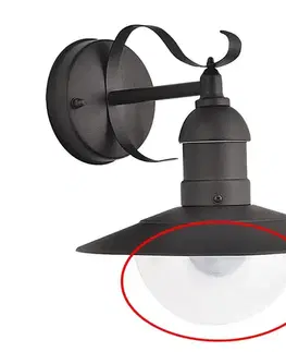 Lampy BRILAGI - Náhradné tienidlo k svietidlu MOLDE a OSLO E27 priehľadné 63503