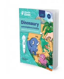Kúzelné čítanie Albi Kúzelné čítanie: Samolepková knížka Dinosaury