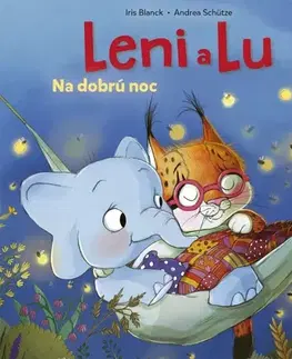 Leporelá, krabičky, puzzle knihy Leni a Lu 2: Na dobrú noc - Andrea Schütze,Iris Blanck,Radka Smržová