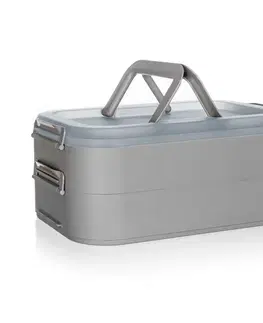Misky a misy Banquet Party box CULINARIA 40 x 28 x 17,8 cm, khaki