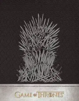 Cudzojazyčná literatúra Game of Thrones Iron Throne Hardcover Ruled Journal - Editions Insight