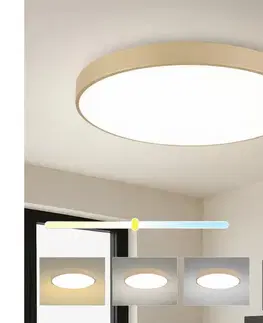 Svietidlá BRILAGI-LED Stropné svietidlo POOL LED/100W/230V 3000/4000/6000K pr. 80 cm béžové BRI562