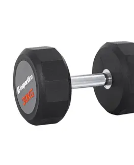 Činky Jednoručná činka inSPORTline Profi CPU 30kg