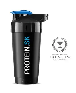 Fitness príslušenstvo Premium Shaker X - Protein Nutrition Čierna 700 ml.