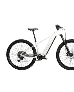 Elektrobicykle Horský elektrobicykel Kross Dust Boost 1.0 29" - model 2026 biela/strieborná/lesk - S (15")