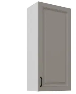 Kuchynské skrinky visiace Skrinka do kuchyne Stilo claygrey/biely 50G-108 1F
