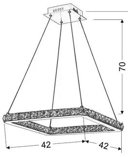 Osvetlenie Závesné svietidlo LORDS LED Candellux