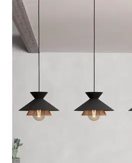 Svietidlá Eglo 43886 - Luster na lanku GRIZEDALE 3xE27/40W/230V 43886