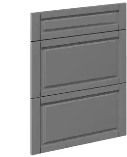 Kuchynské skrinky Čelo skrinky Luxeo F13-D60S3-AX hampton dark grey