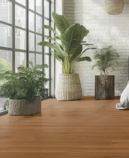 Taralay libertex GERFLOR Taralay libertex Cottage brown GERTLX 2426 Šíře role 4 m