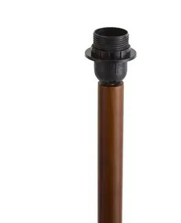 Stojace lampy Japandi stojaca lampa orechové drevo bez tienidla 133 cm - Mels