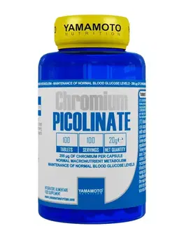 Chróm Chromium Picolinate (chróm vo forme pikolinátu) - Yamamoto  100 tbl.