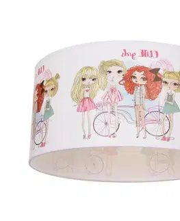 Svietidlá  Detské stropné svietidlo GIRLS VIBES 1xE27/60W/230V pr. 40 cm pre dievčatá H0982