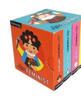 V cudzom jazyku Little Feminist Board Book Set - Emily Kleinman,Lydia Ortiz