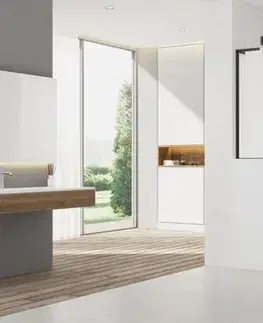 Sprchové dvere Sprchová zástena SAT walk-in 90 cm na zníženú priečku SATBWIS90ZAVLC SATBWIS90ZAVLC